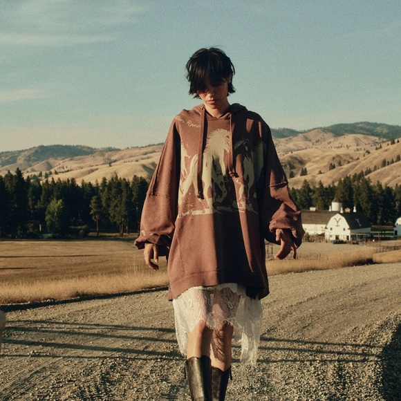 NWT - Free People x Yellowstone Dutton Ranch Hoodie size S OUT OF STOCK for good - Picture 1 of 4